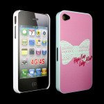 Wholesale iPhone 4 4S Lady Ribbon Design Hard Case (Lady Ribbon)